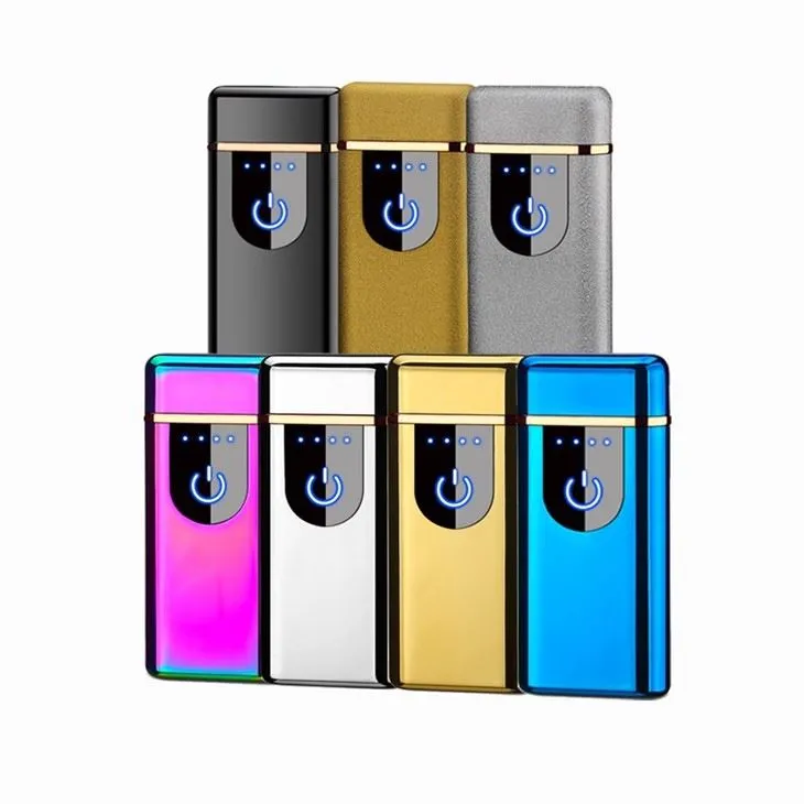 Electronic Arc Lighter Of Battery Indicator