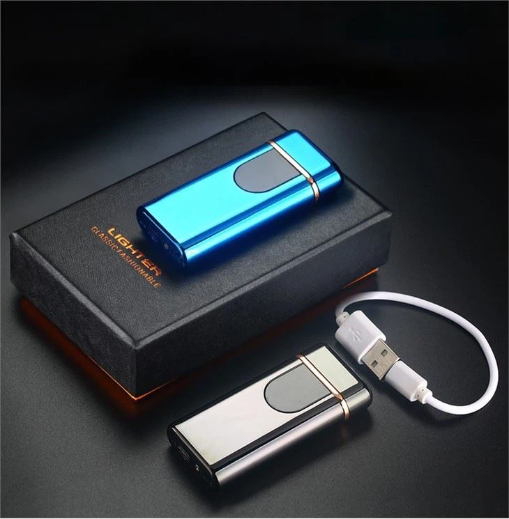 Electronic Arc Lighter Of Battery Indicator